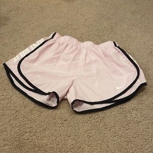 Light pink Nike shorts